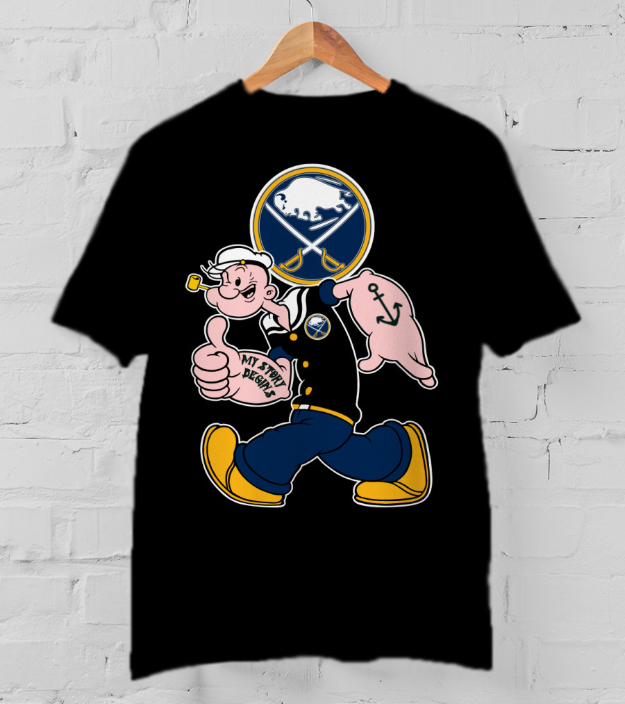 My Story Begins Buffalo Sabres 88 T-Shirt