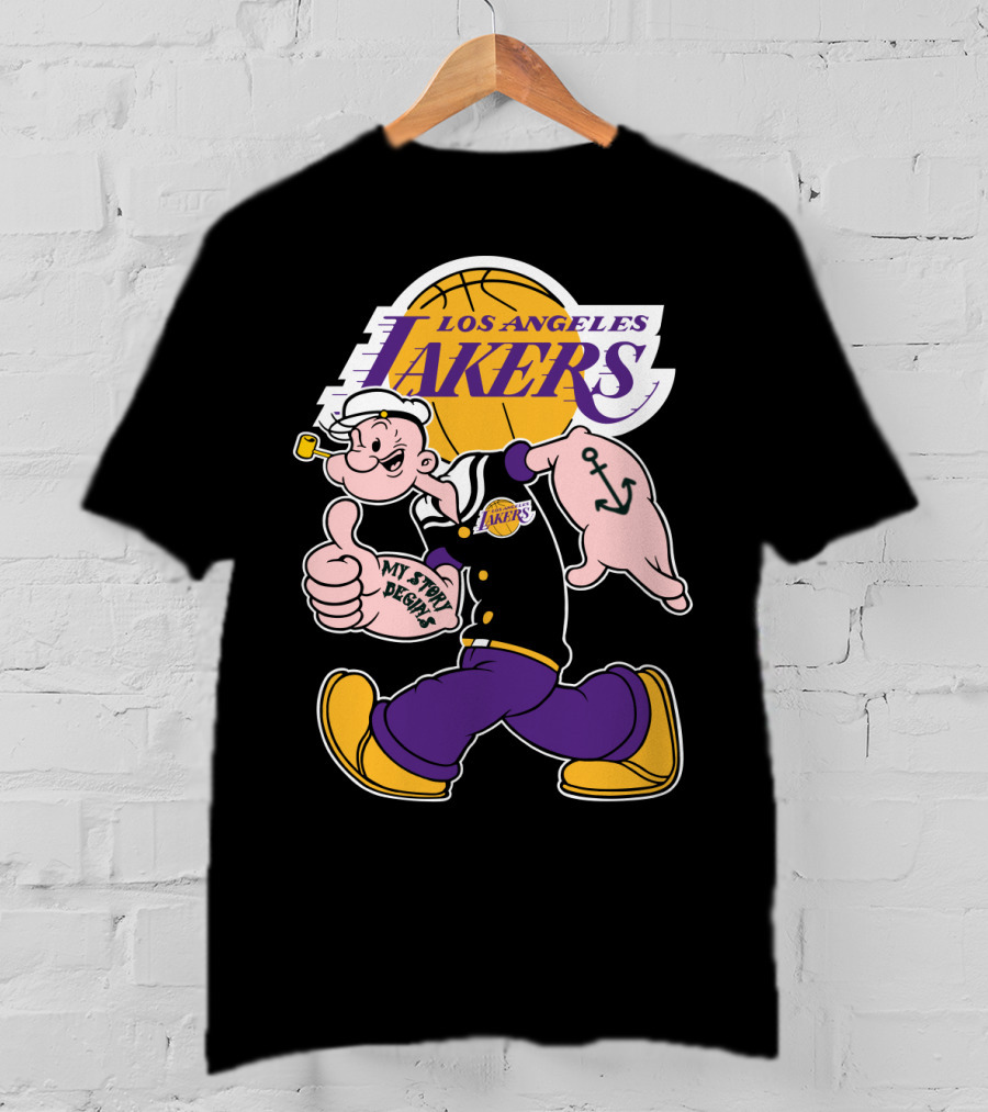 Los Angeles Lakers My Story Begins T-Shirt
