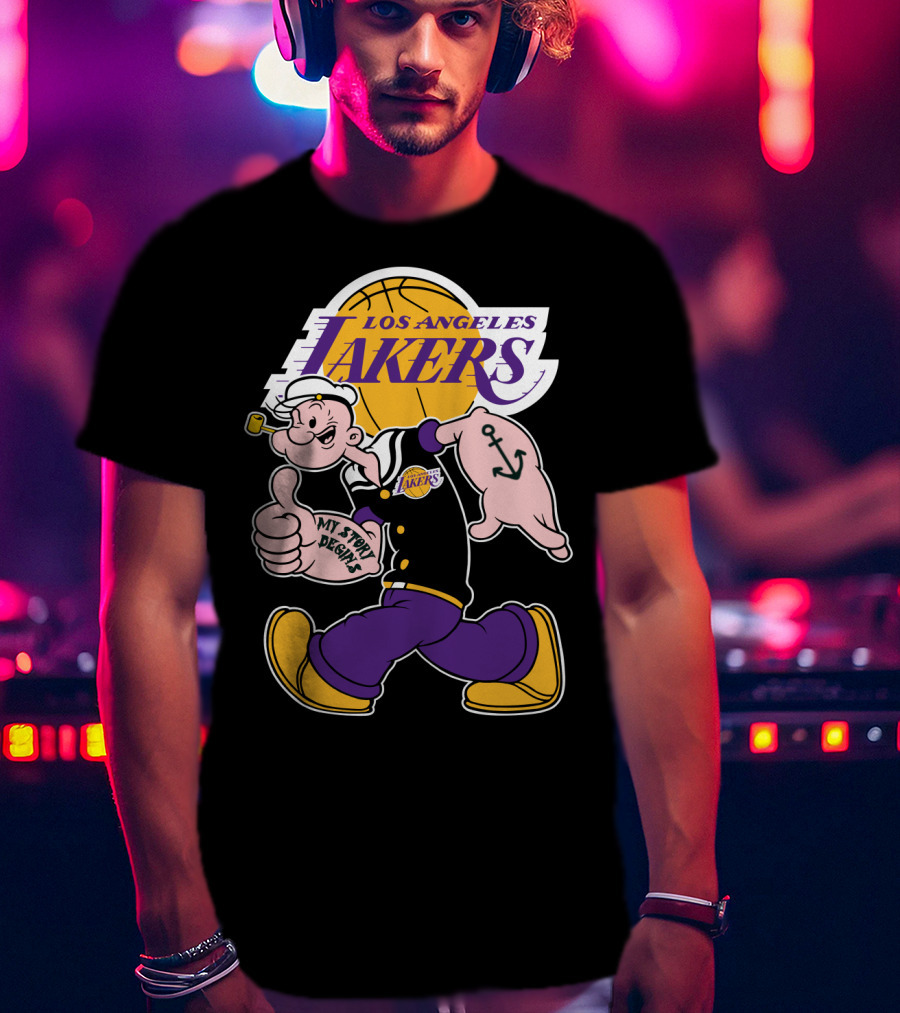 Los Angeles Lakers My Story Begins T-Shirt