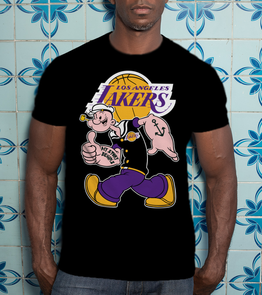 Los Angeles Lakers My Story Begins T-Shirt