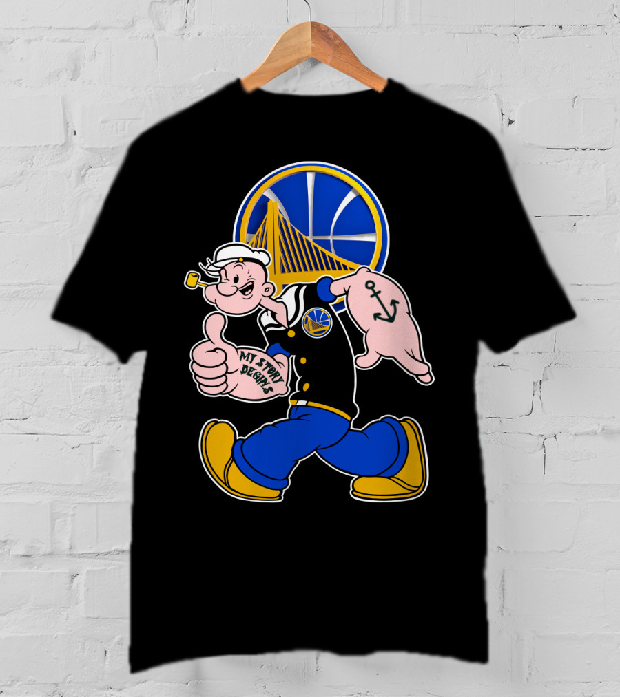 My Story Begins Golden State Warriors T-Shirt
