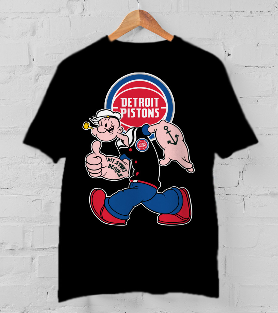 Detroit Pistons My Story Begins 114 T-Shirt