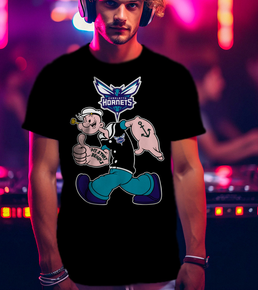 Charlotte Hornets My Story Designs T-Shirt