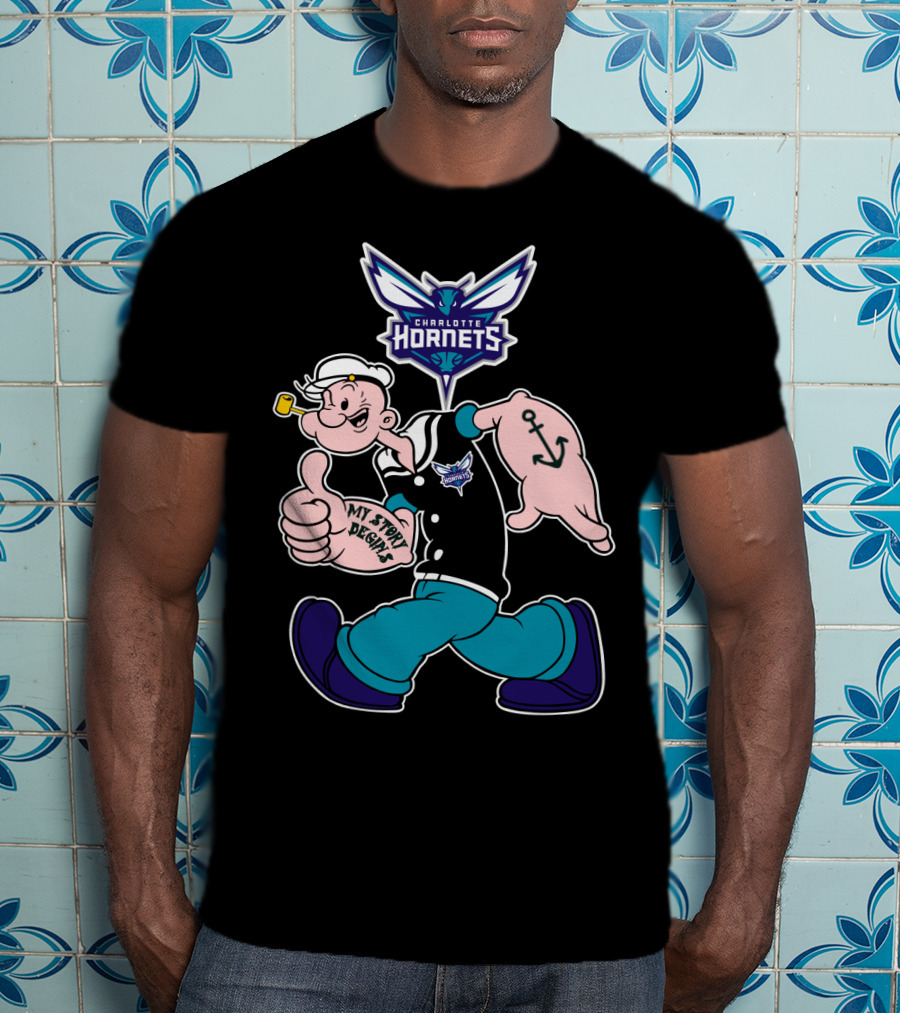 Charlotte Hornets My Story Designs T-Shirt