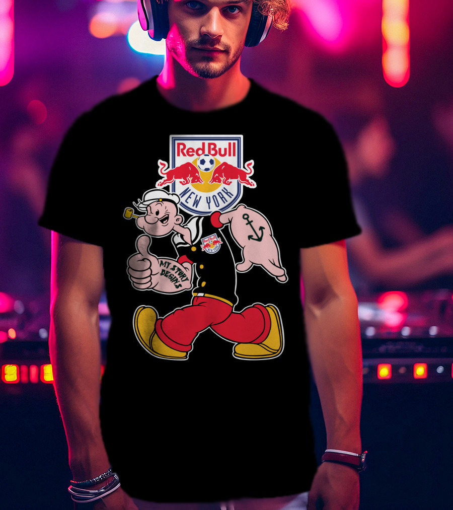 New York Red Bulls Popeye My Story Begins T-Shirt