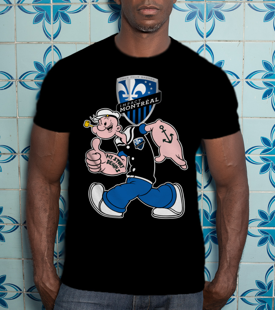 Tous Pour Gagner Impact Montreal My Story Designs T-Shirt