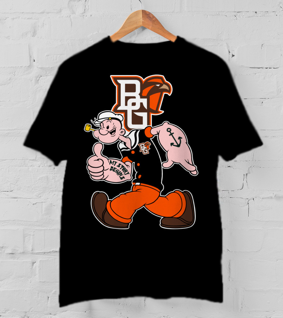 Bg Falcons My Story Designs Popeye 150 T-Shirt