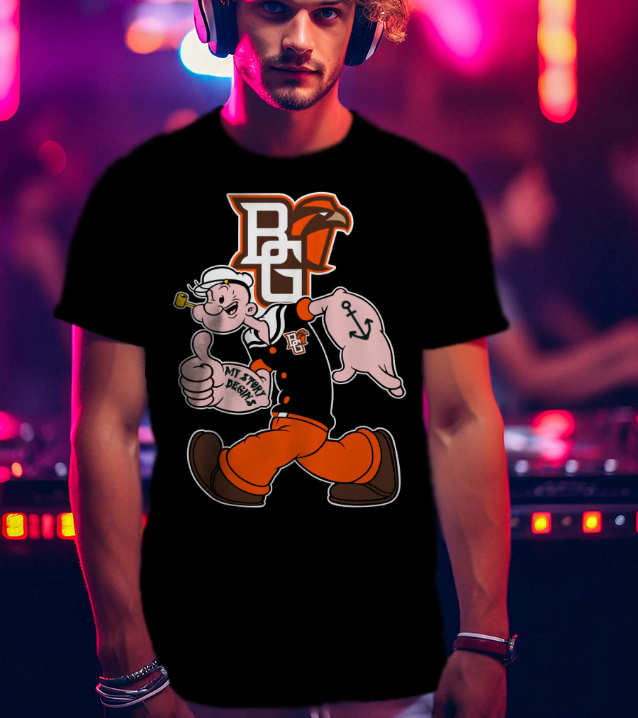 Bg Falcons My Story Designs Popeye 150 T-Shirt