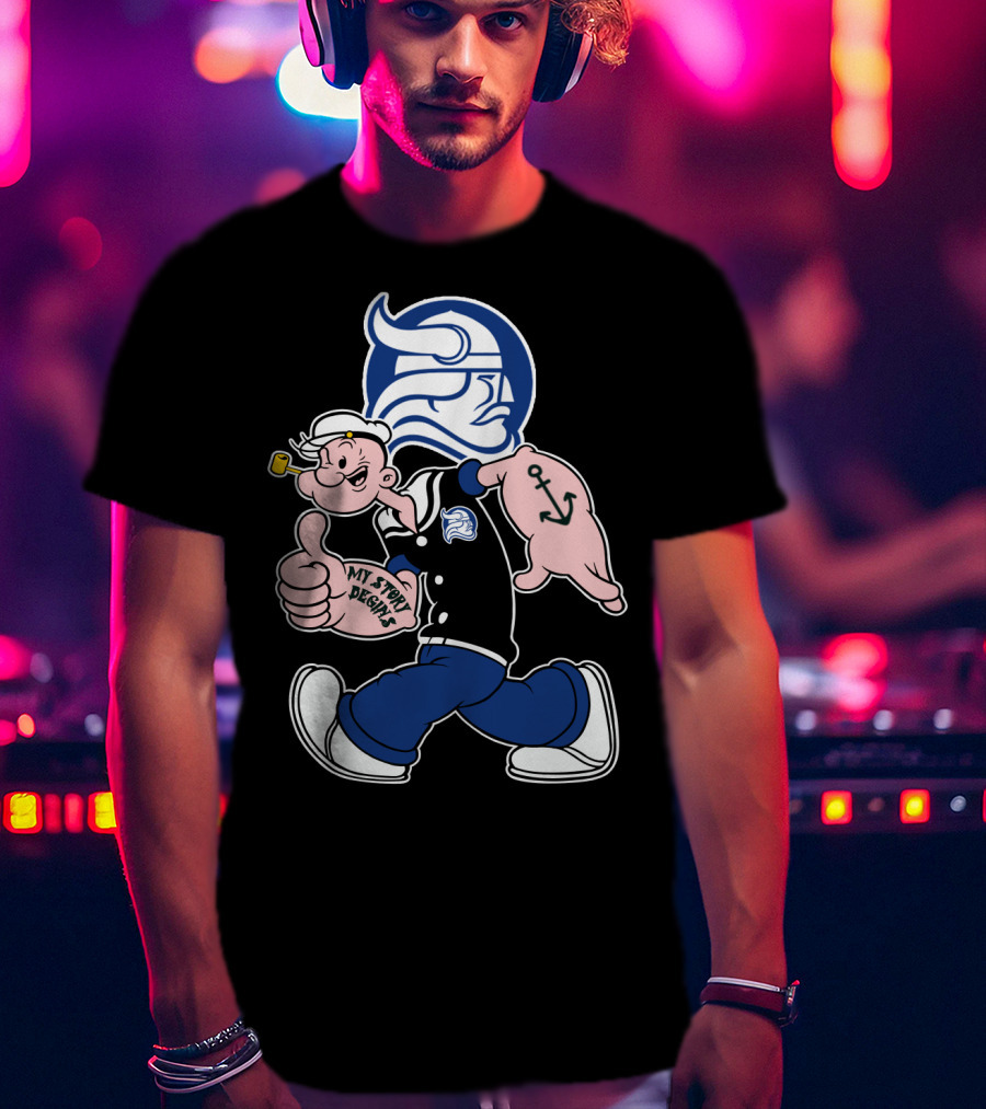 Berry Vikings My Story Begins Sailor Character With Viking Helmet T-Shirt