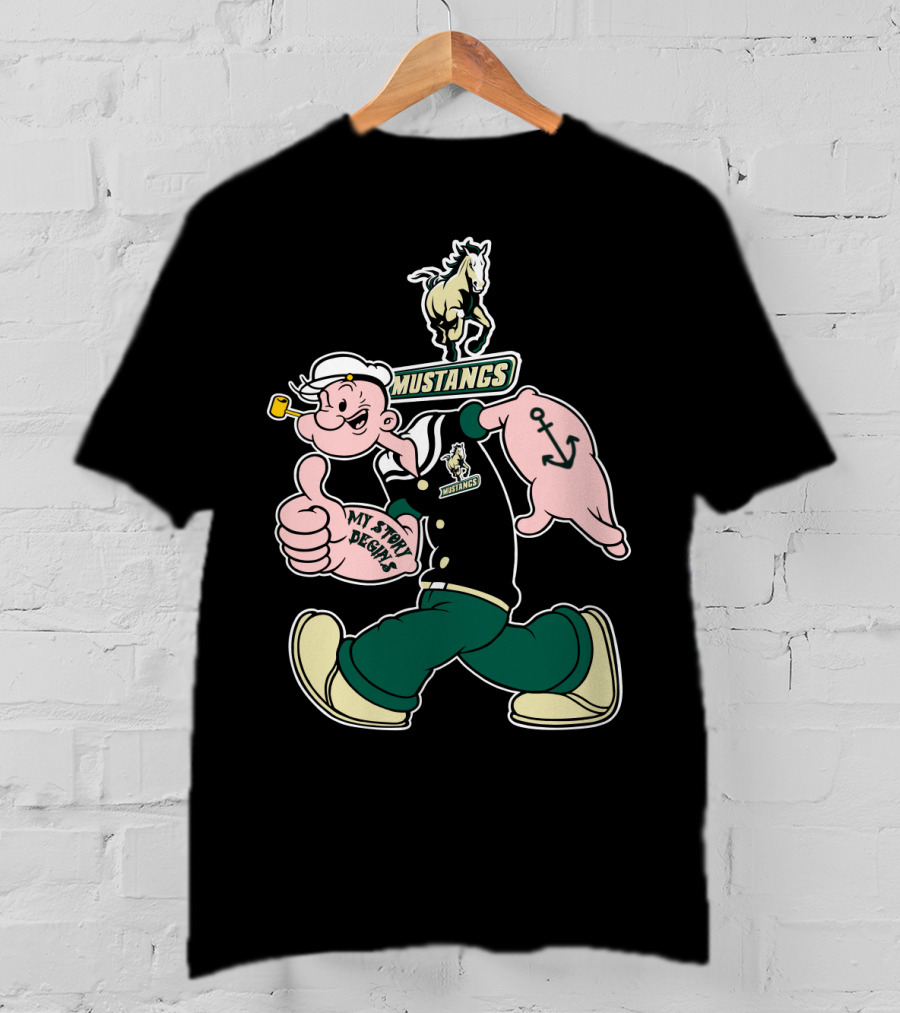 My Story Designs Cal Poly Mustangs T-Shirt