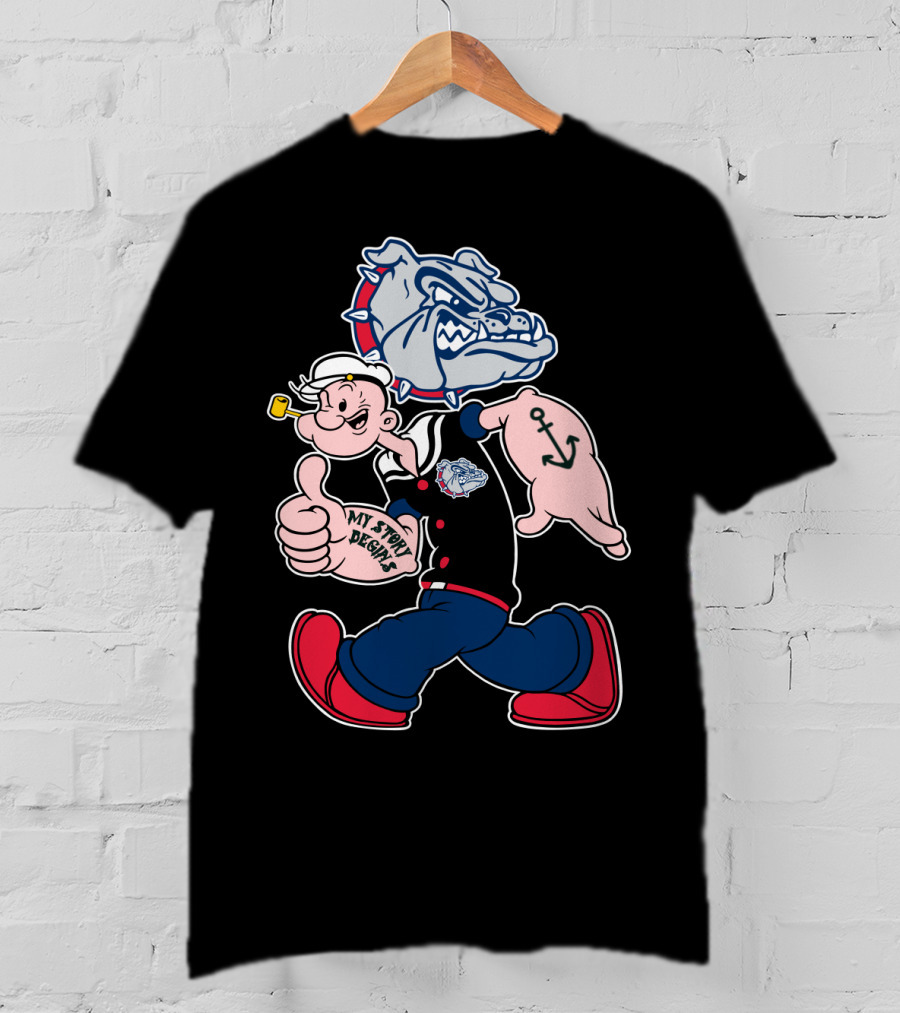 Gonzaga Bulldogs My Story Begins T-Shirt