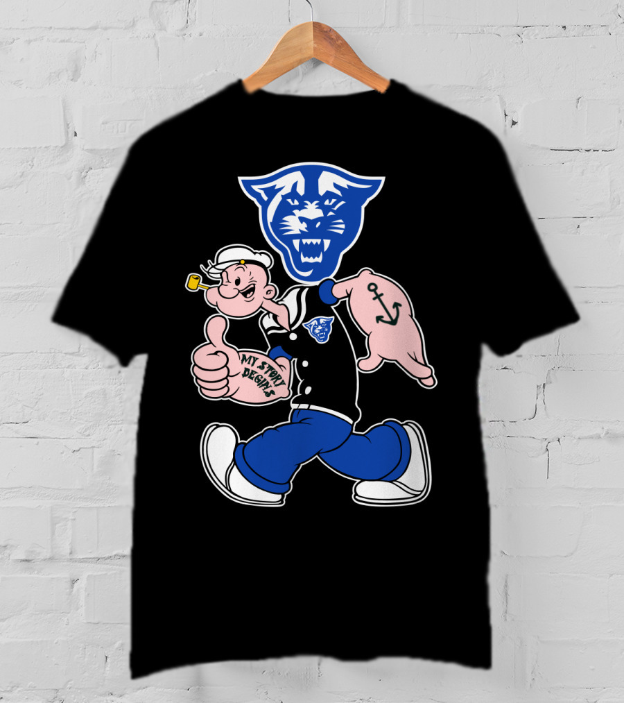 Georgia State Panthers My Story Begins T-Shirt