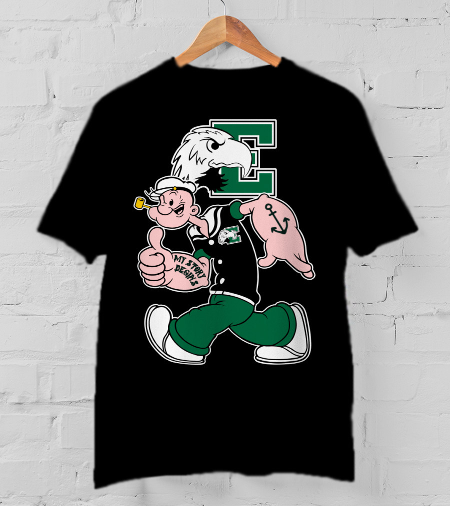 Eastern Michigan Eagles My Story Begins T-Shirt