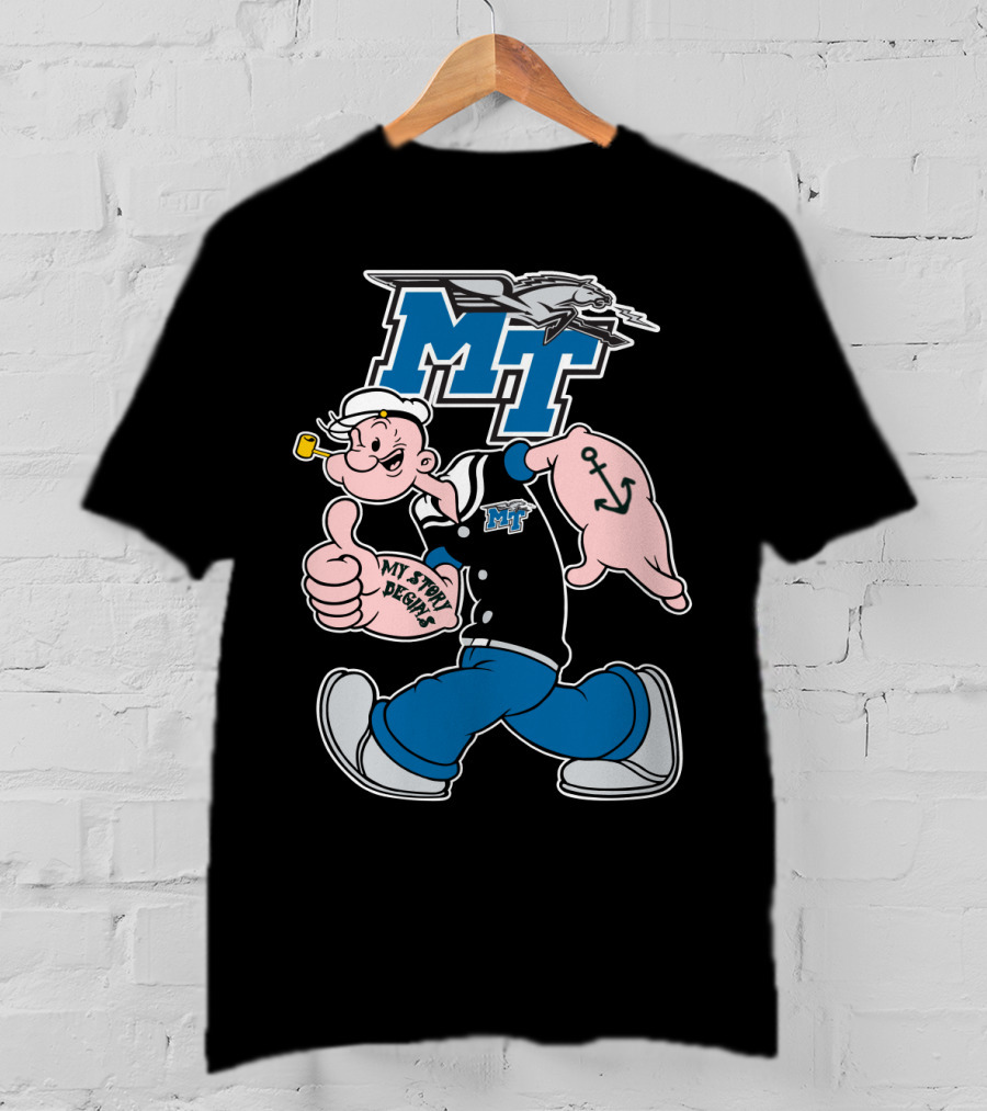 Mt 224 Middle Tennessee Blue Raiders My Story Begins T-Shirt
