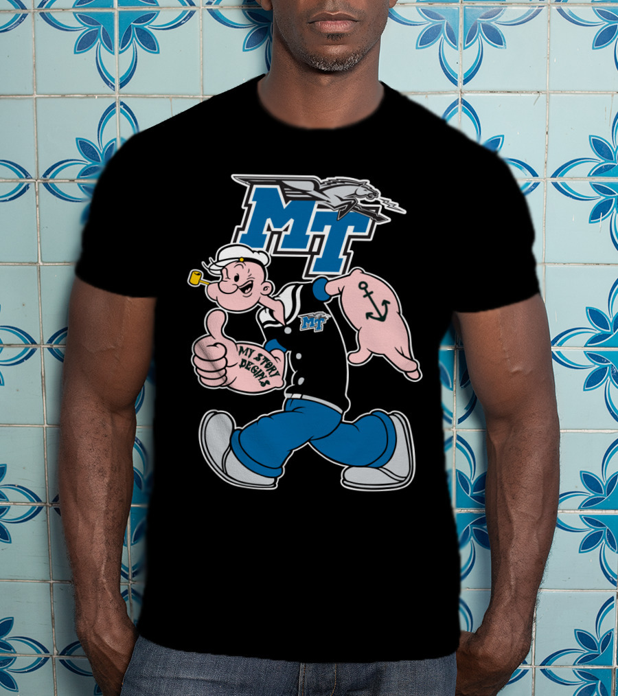 Mt 224 Middle Tennessee Blue Raiders My Story Begins T-Shirt
