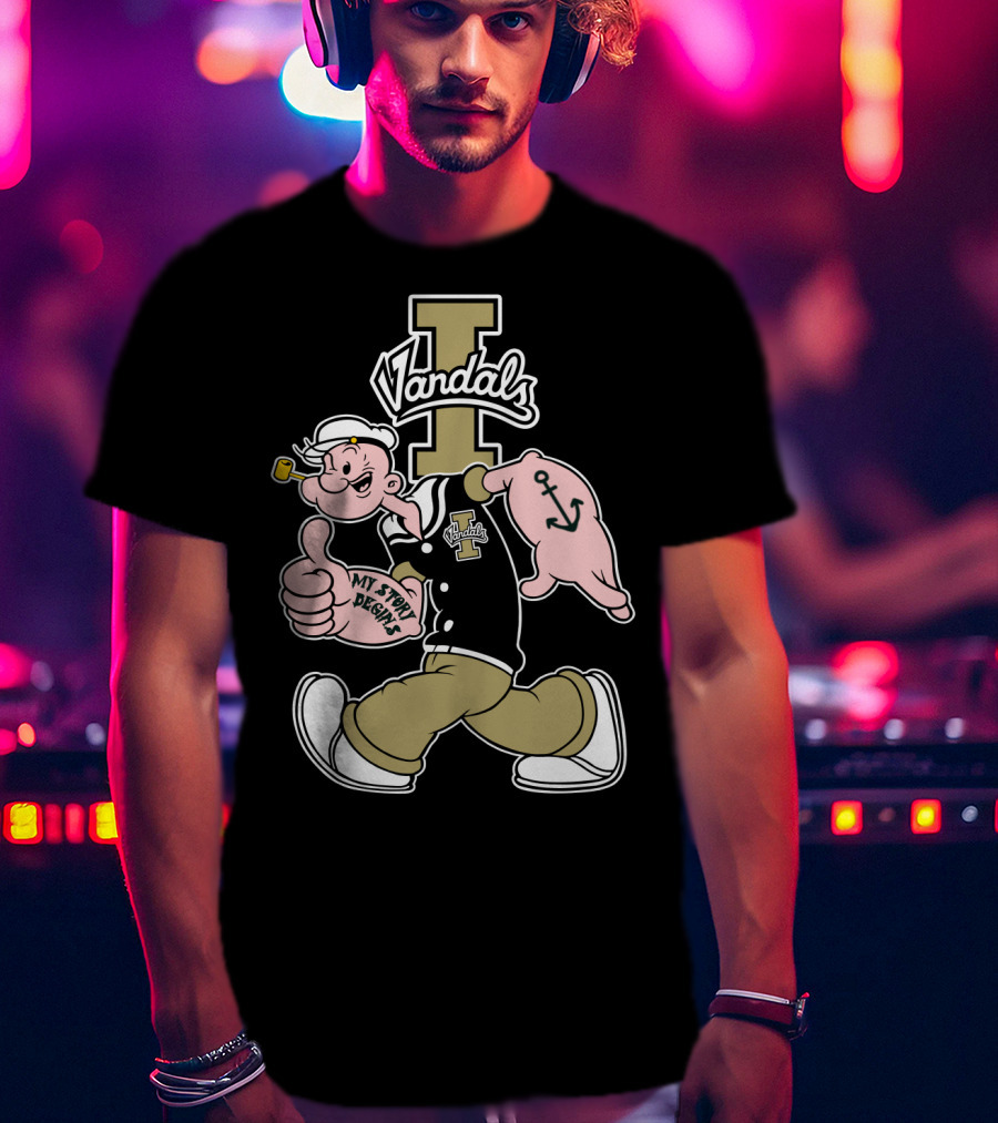Idaho Vandals Popeye My Story Begins T-Shirt