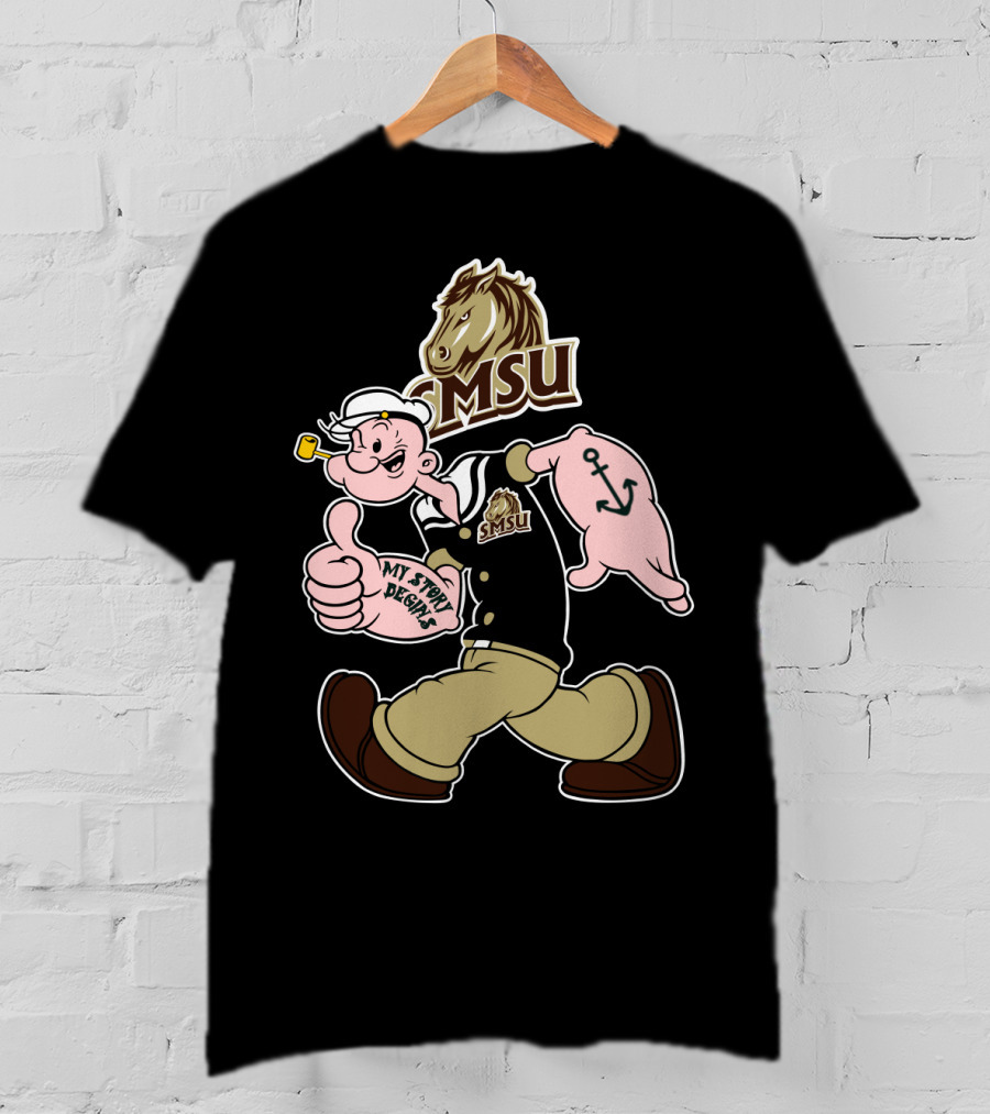 Smsu Mustangs My Story Designs 274 Southwest Minnesota State T-Shirt