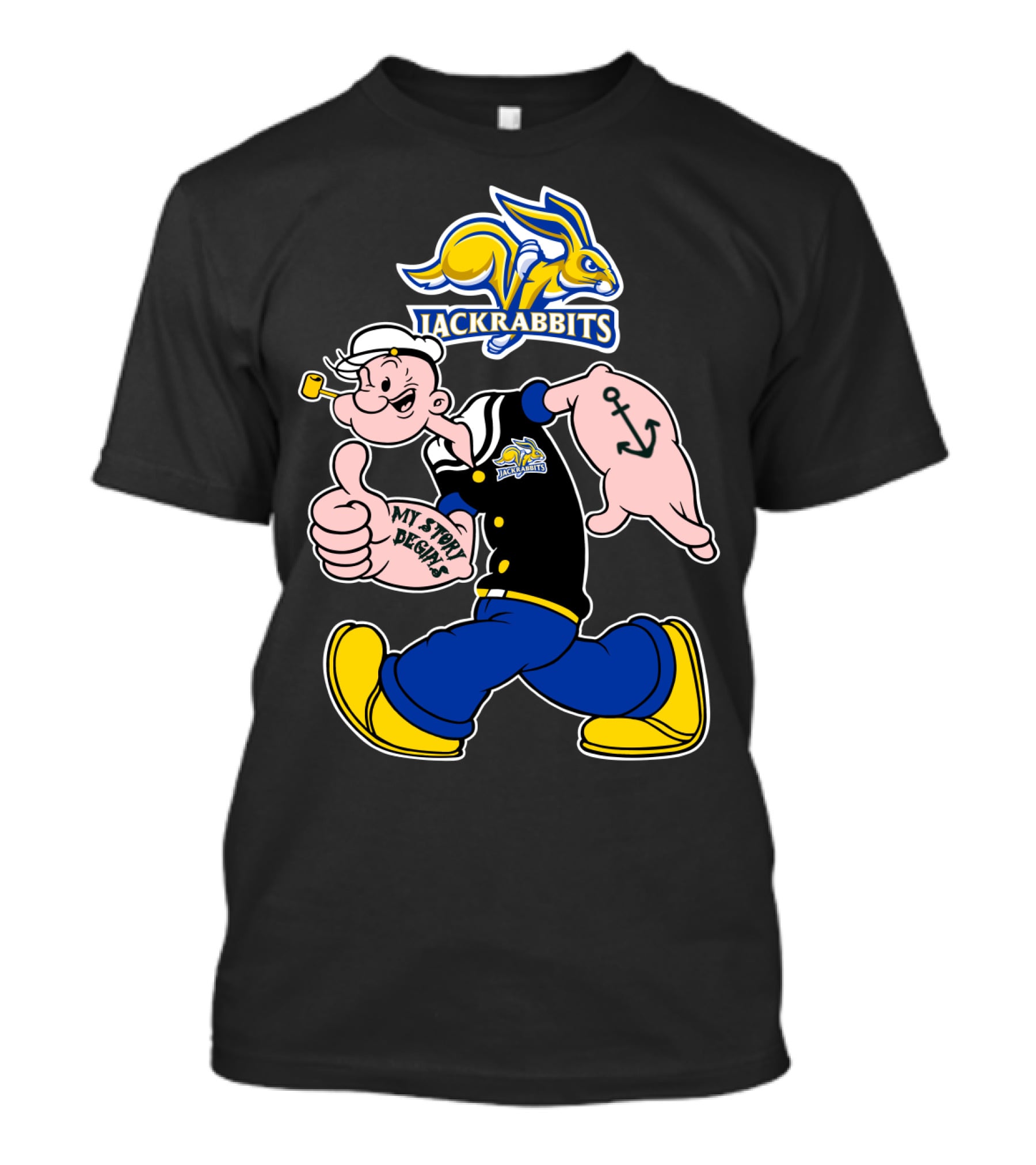Jackrabbits My Story Begins South Dakota State T-Shirt