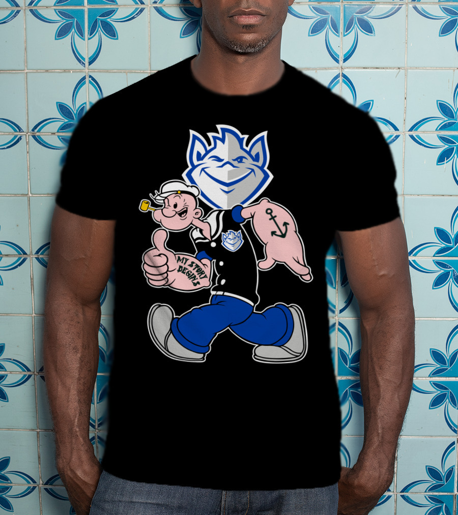 Saint Louis Billikens Popeye My Story Begins T-Shirt