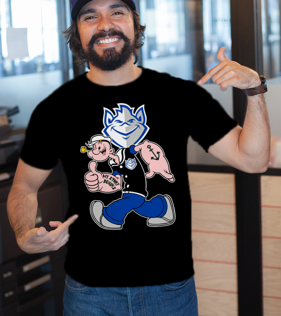 Saint Louis Billikens Popeye My Story Begins T-Shirt