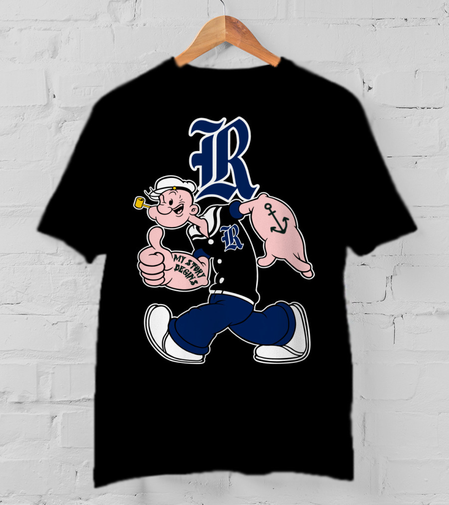 R Rice Owls My Story Begins T-Shirt