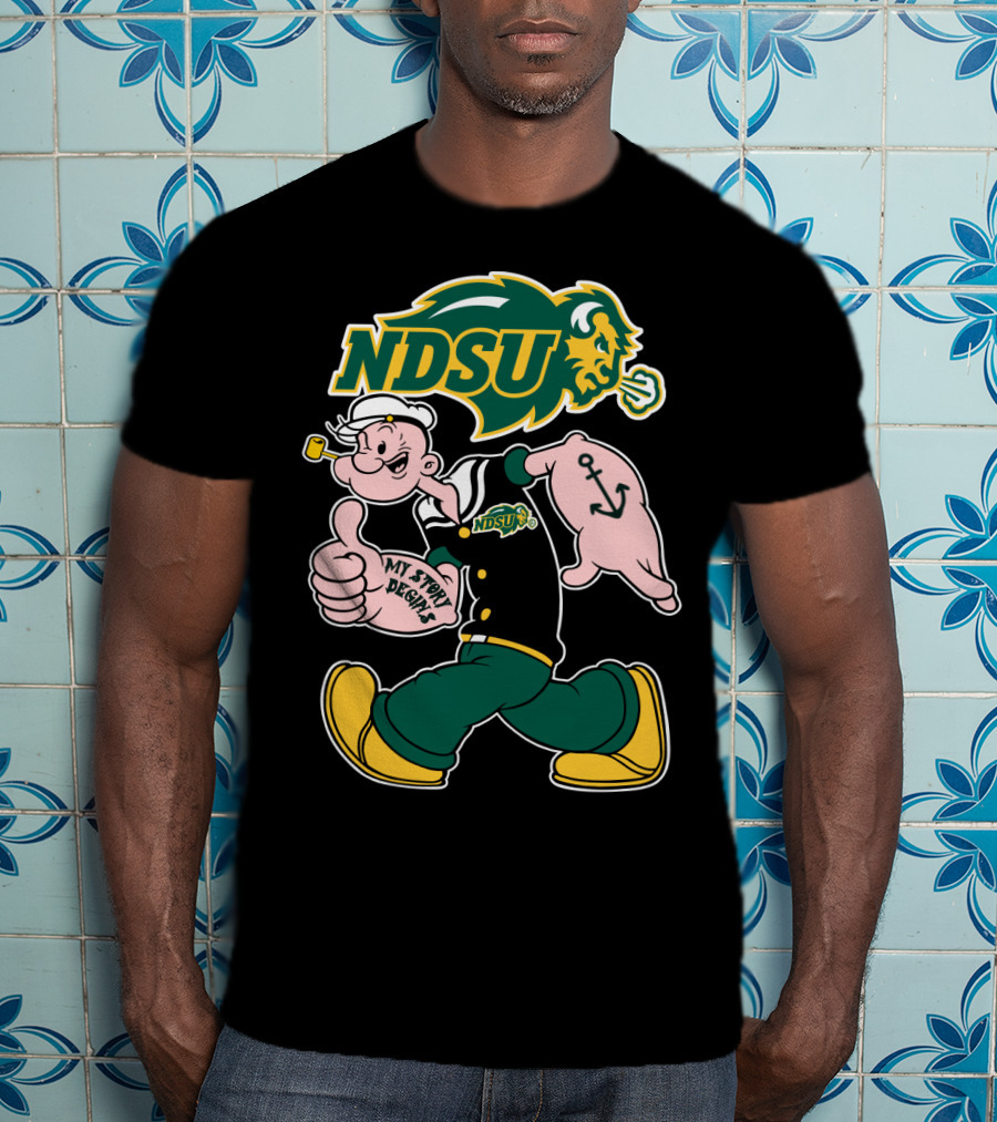 Ndsu North Dakota State Bison My Story Begins T-Shirt