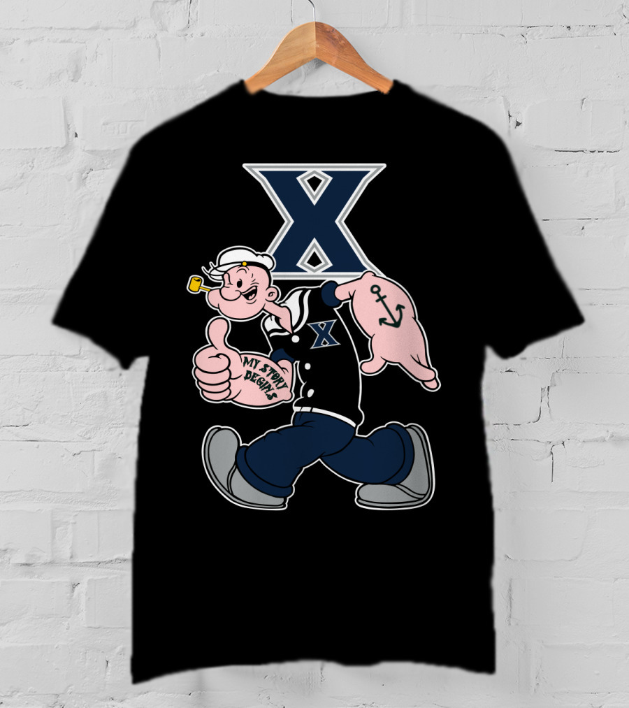 Xavier Musketeers Popeye My Story Begins T-Shirt