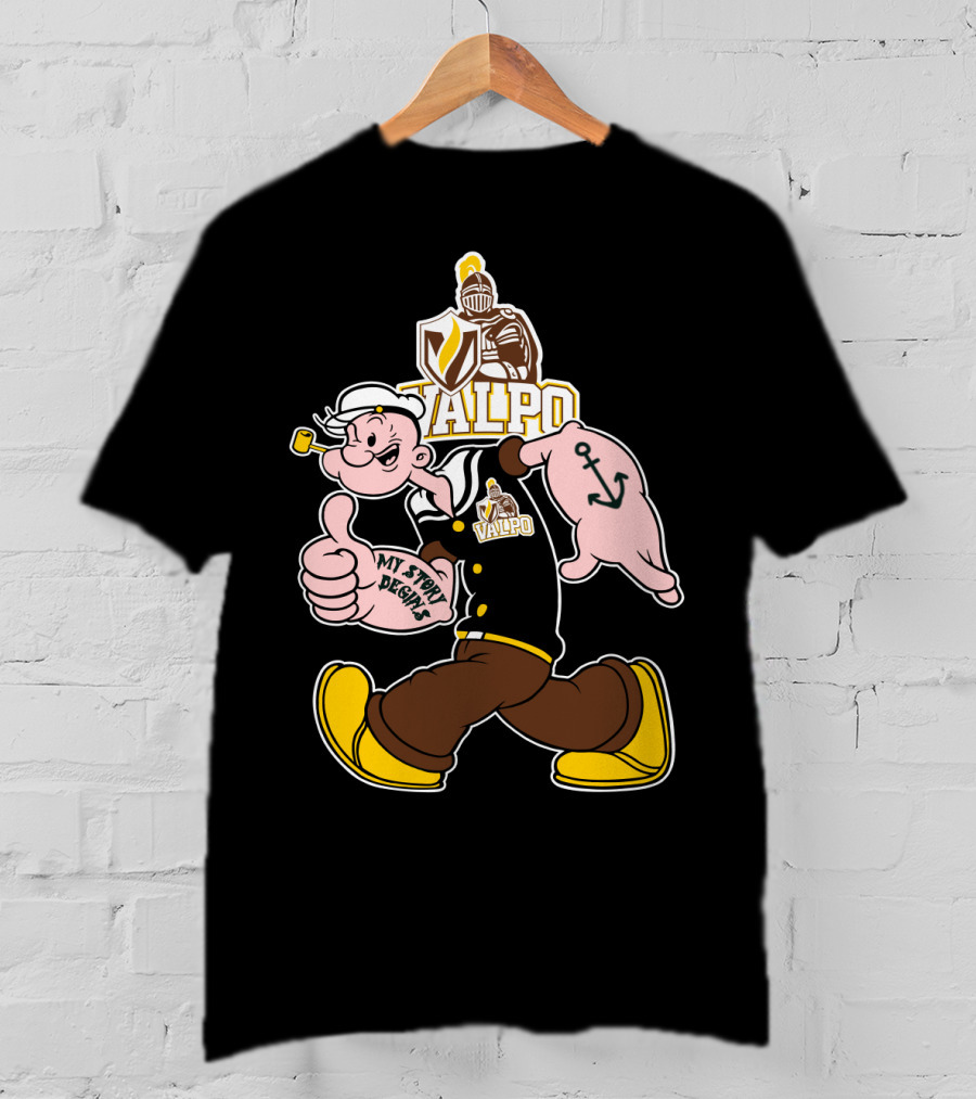 Valparaiso Crusaders Valpo My Story Begins T-Shirt