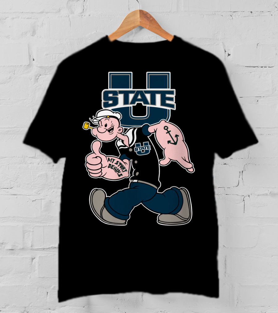 Utah State Aggies My Story Begins U State T-Shirt