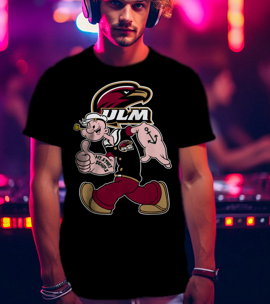 Ul Monroe Warhawks Ulm My Story Designs T-Shirt