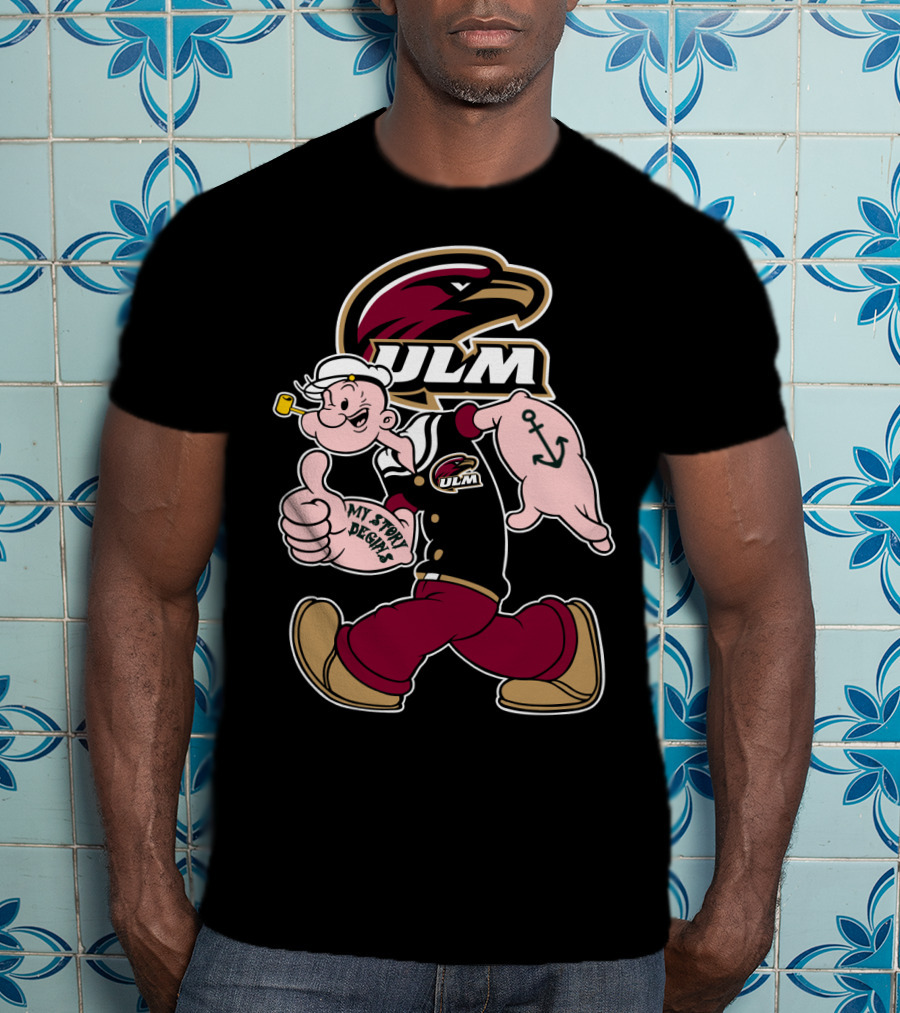 Ul Monroe Warhawks Ulm My Story Designs T-Shirt