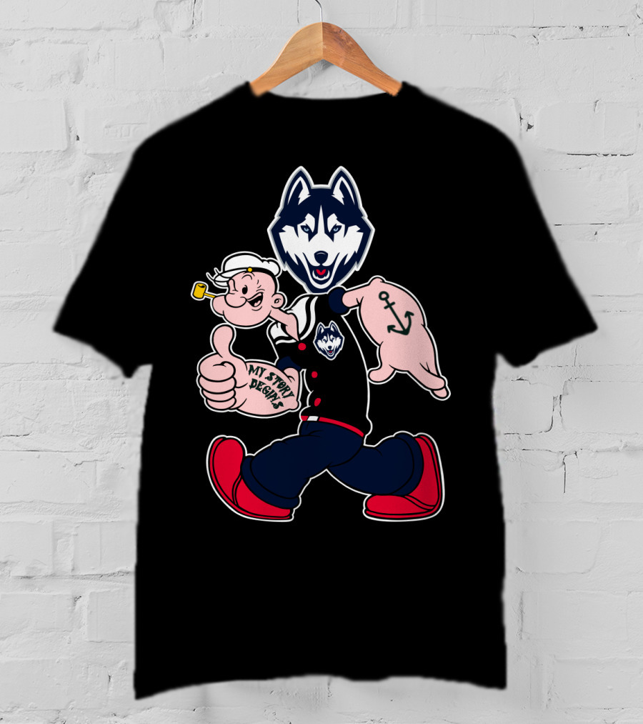 Uconn Huskies My Story Begins T-Shirt