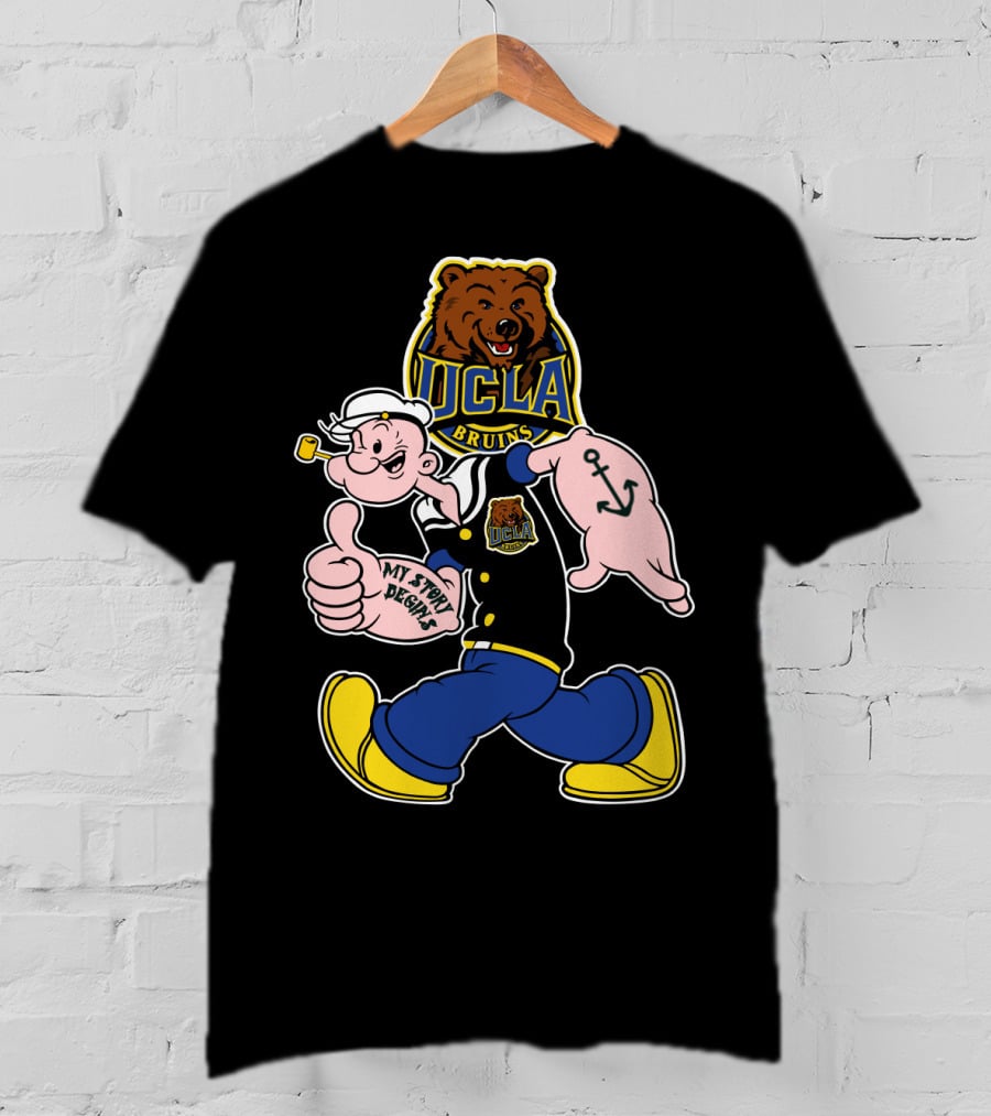 Ucla Bruins Popeye My Story Begins T-Shirt