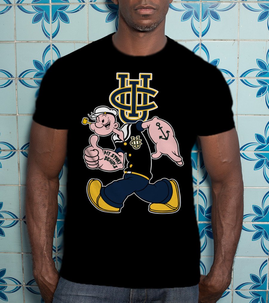 Uc Irvine Anteaters Popeye My Story Begins T-Shirt
