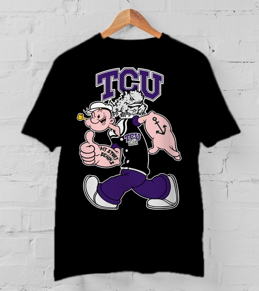 Tcu Horned Frogs My Story Begins T-Shirt