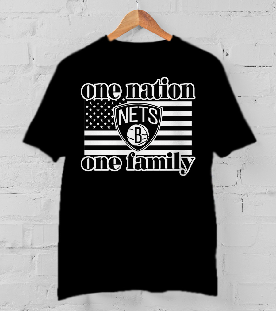 One Nation One Family Nets Brooklyn T-Shirt