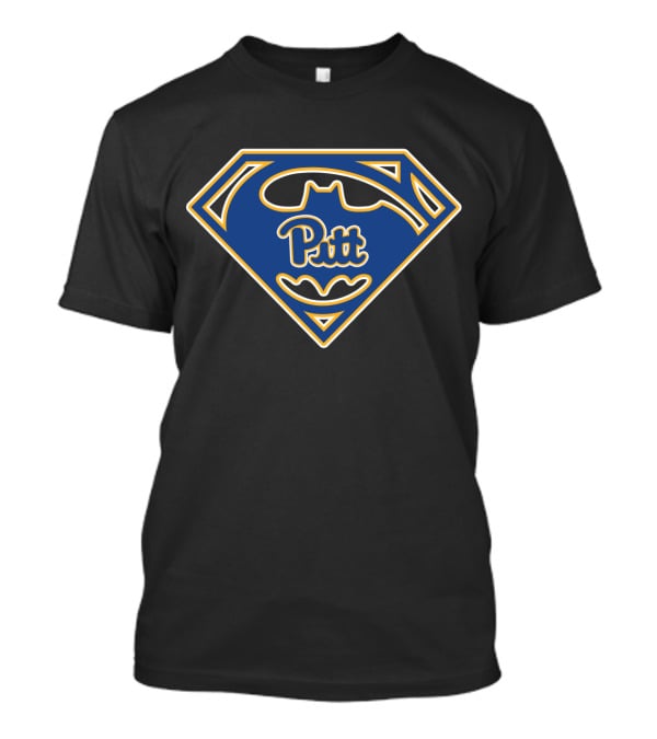 Pitt Panthers Batman Superhero Logo 33 Pittsburgh T-Shirt