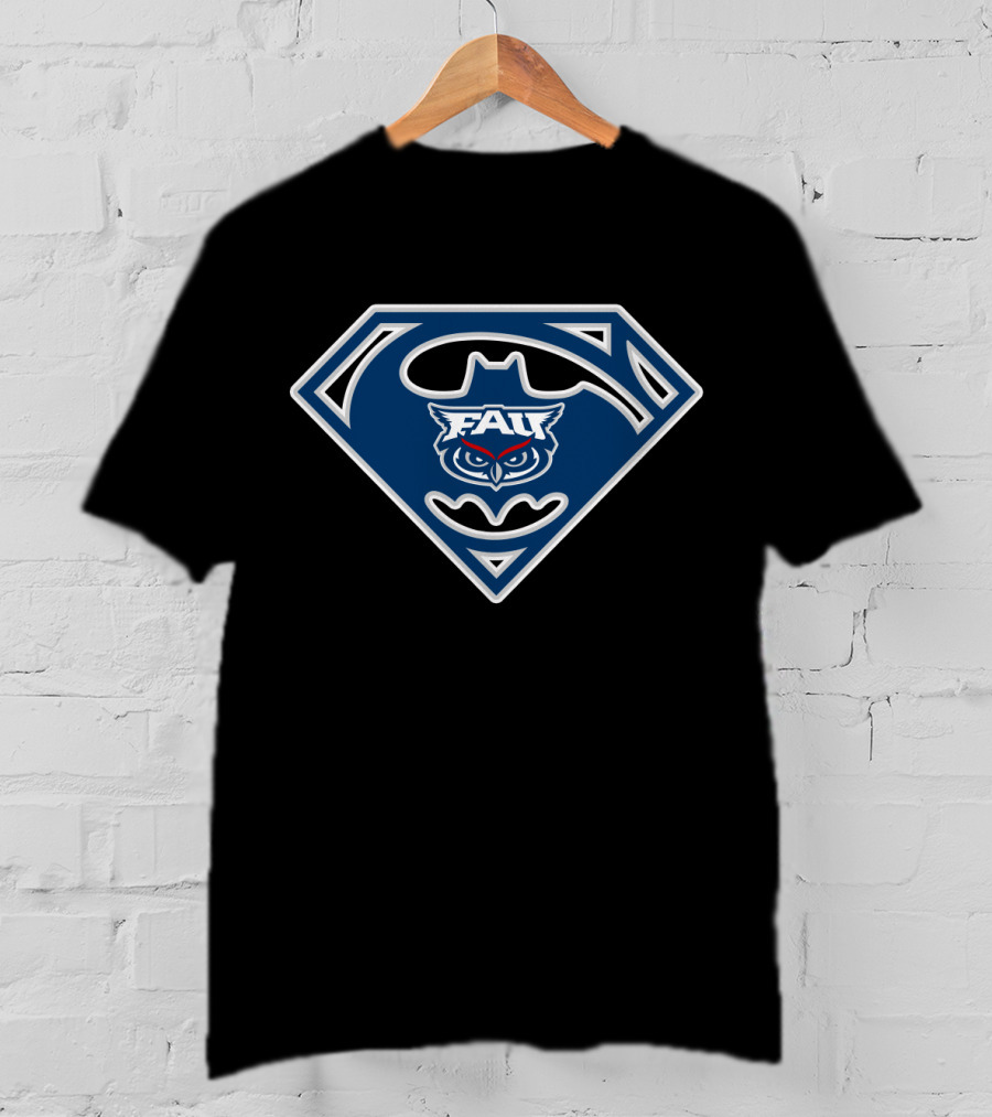 Fau Owls Superhero Emblem T-Shirt