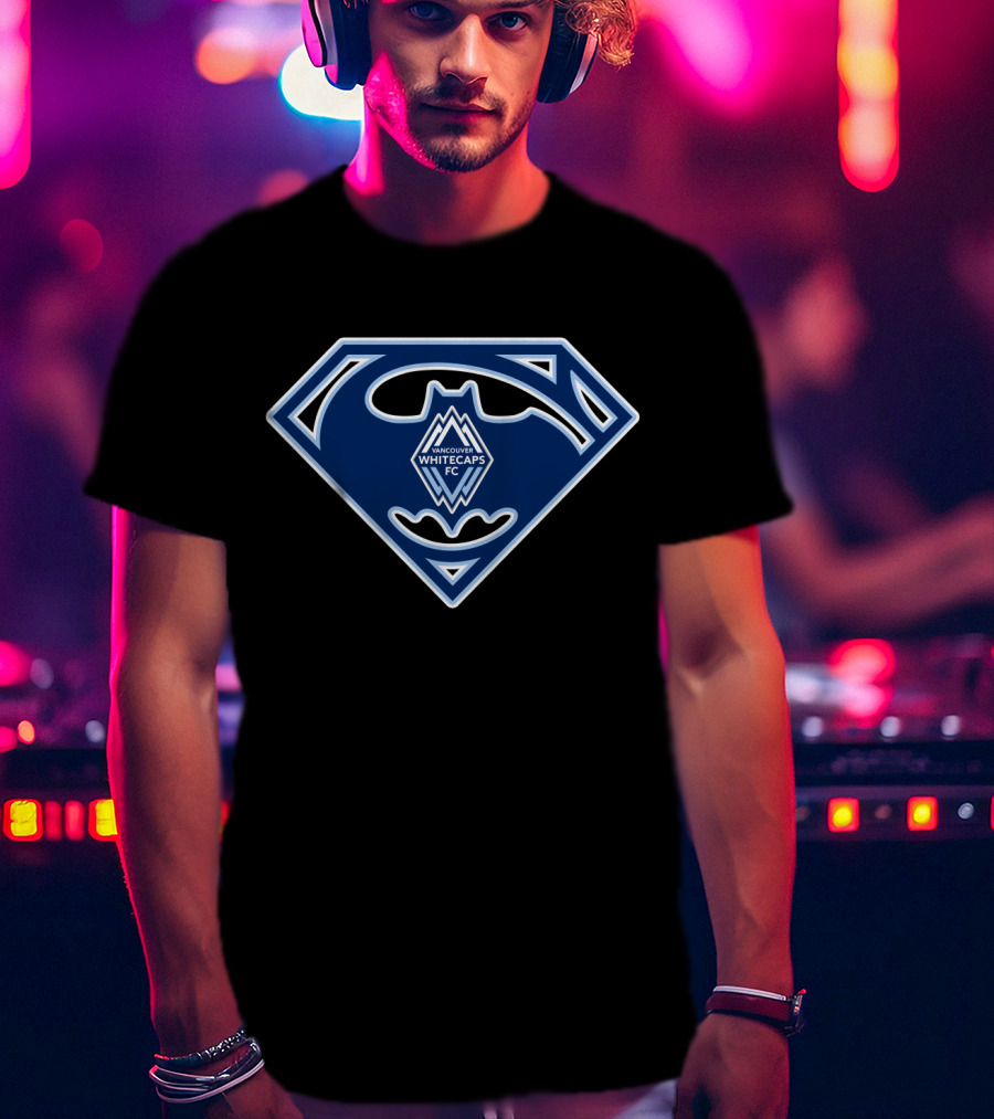Vancouver Whitecaps Fc 103 Iconic Superhero Crest T-Shirt
