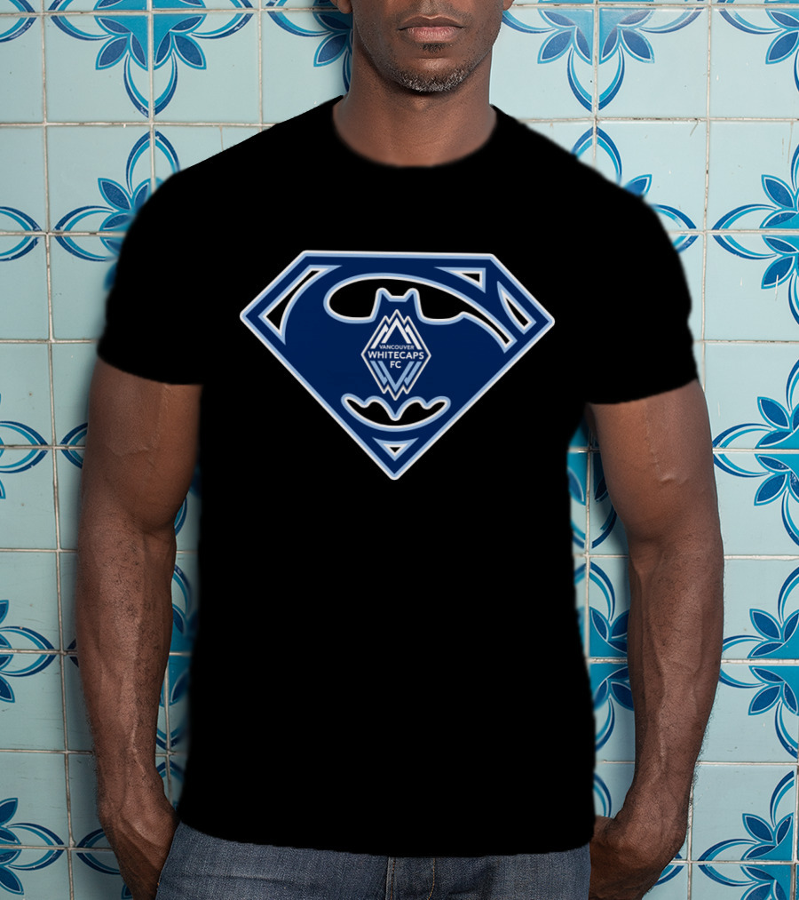 Vancouver Whitecaps Fc 103 Iconic Superhero Crest T-Shirt