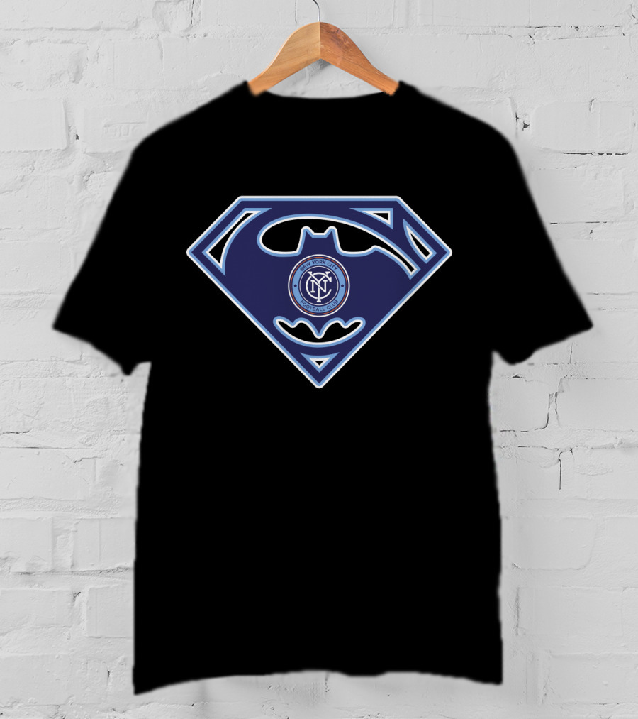 New York City Fc Superhero Shield T-Shirt