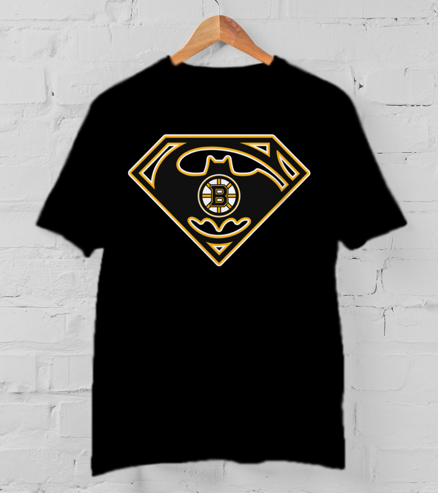 Boston Bruins Superhero Symbol T-Shirt