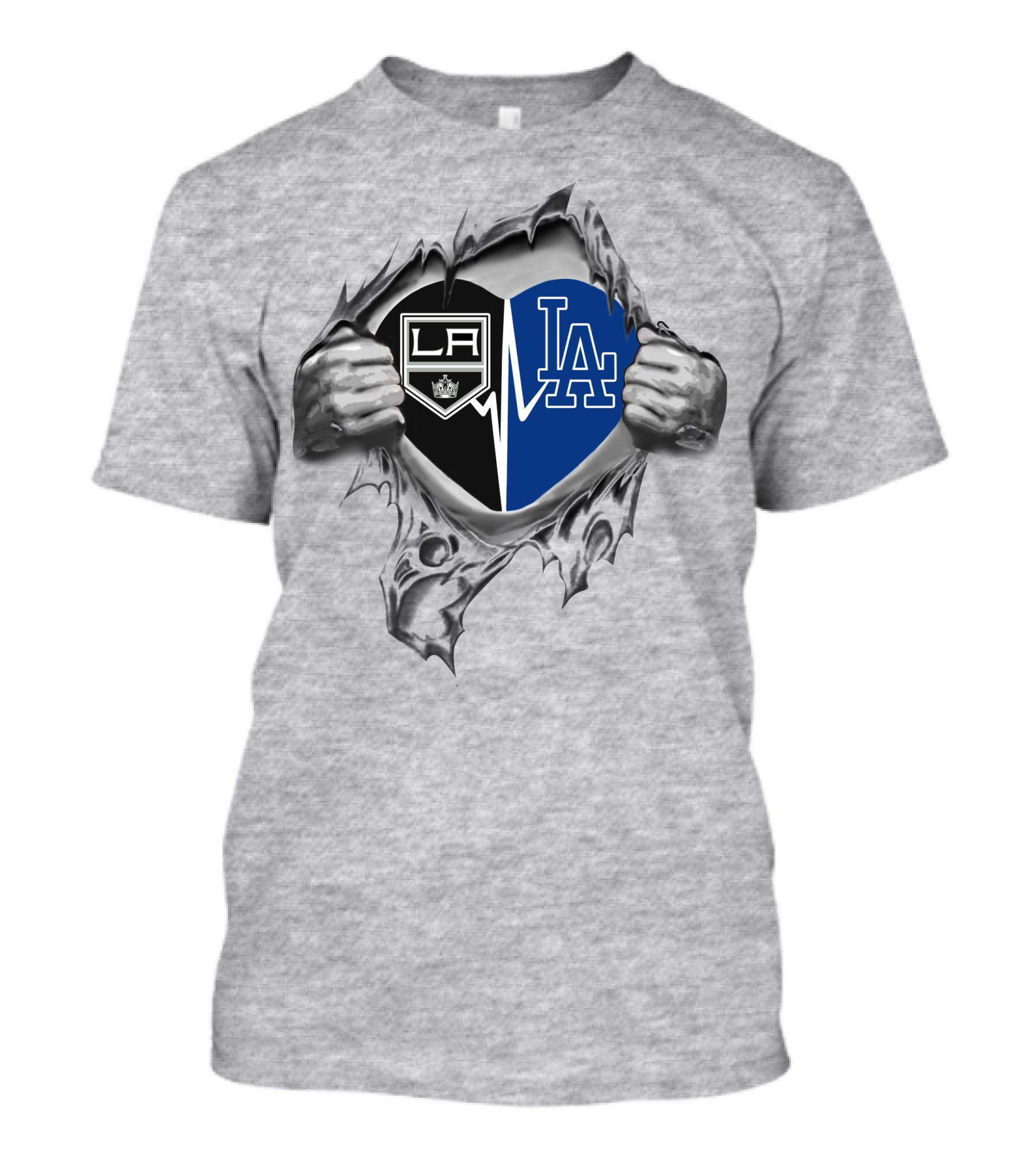 Dodgers Kings La Heartburst T-Shirt