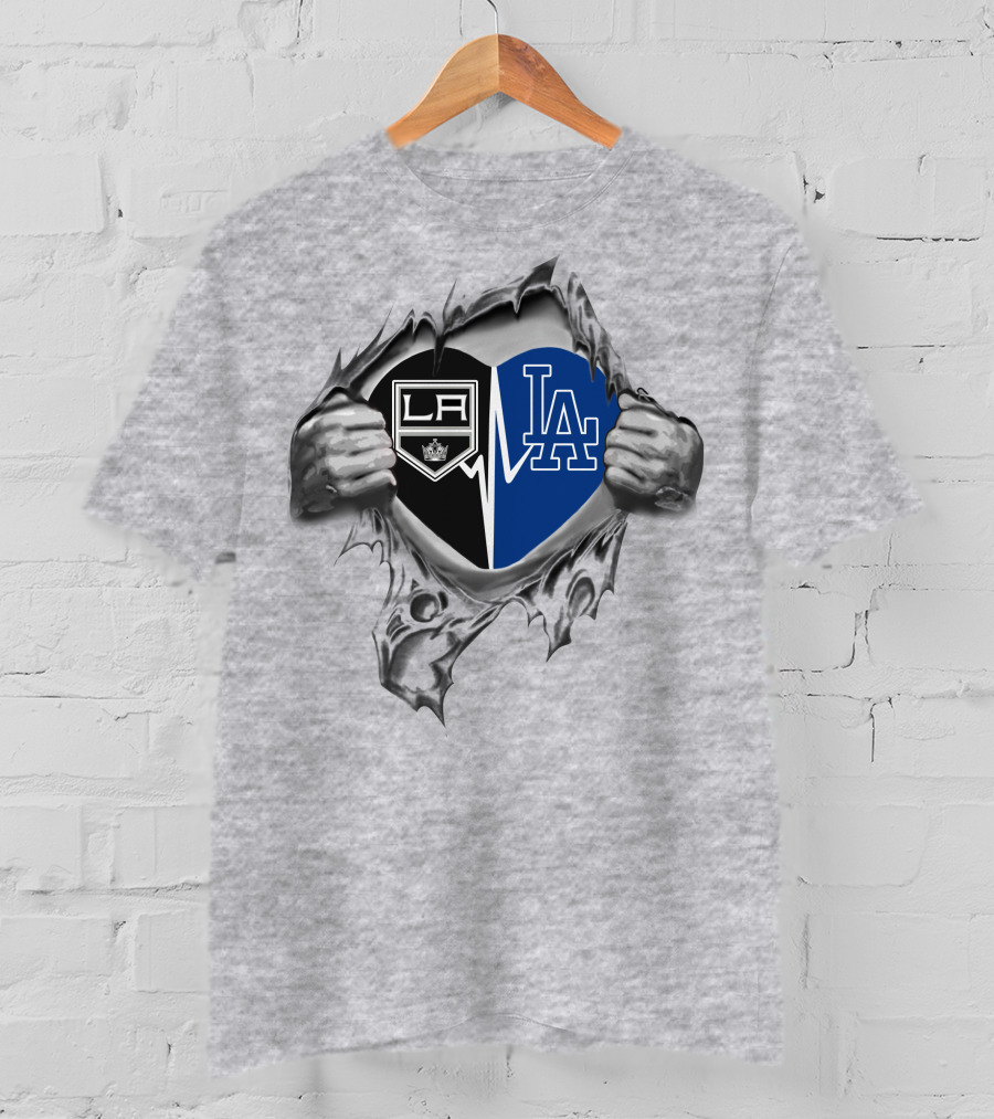 Dodgers Kings La Heartburst T-Shirt
