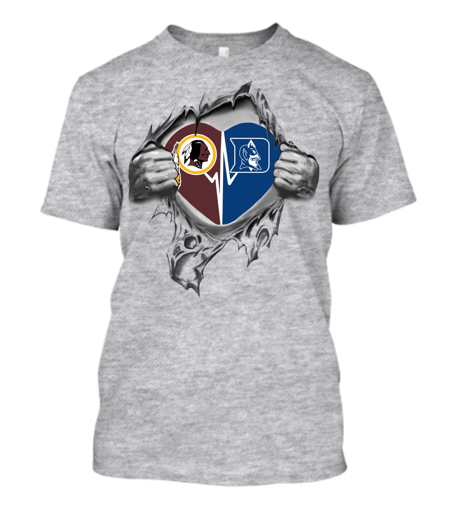 Redskins Duke It's In My Heart Split T-Shirt