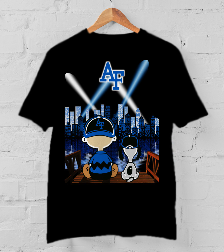 Af Falcons 99 City By Night Skyline T-Shirt