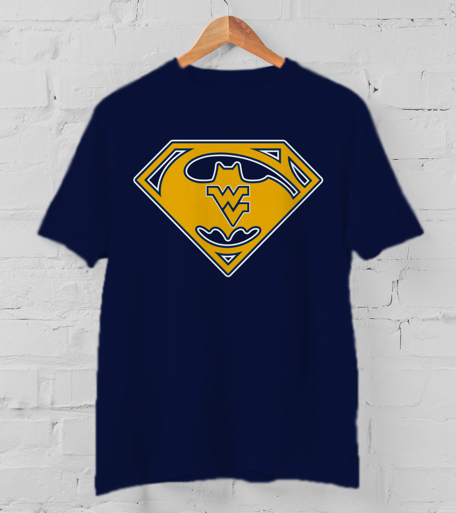 Wv 7 West Virginia Mountaineers Superhero T-Shirt