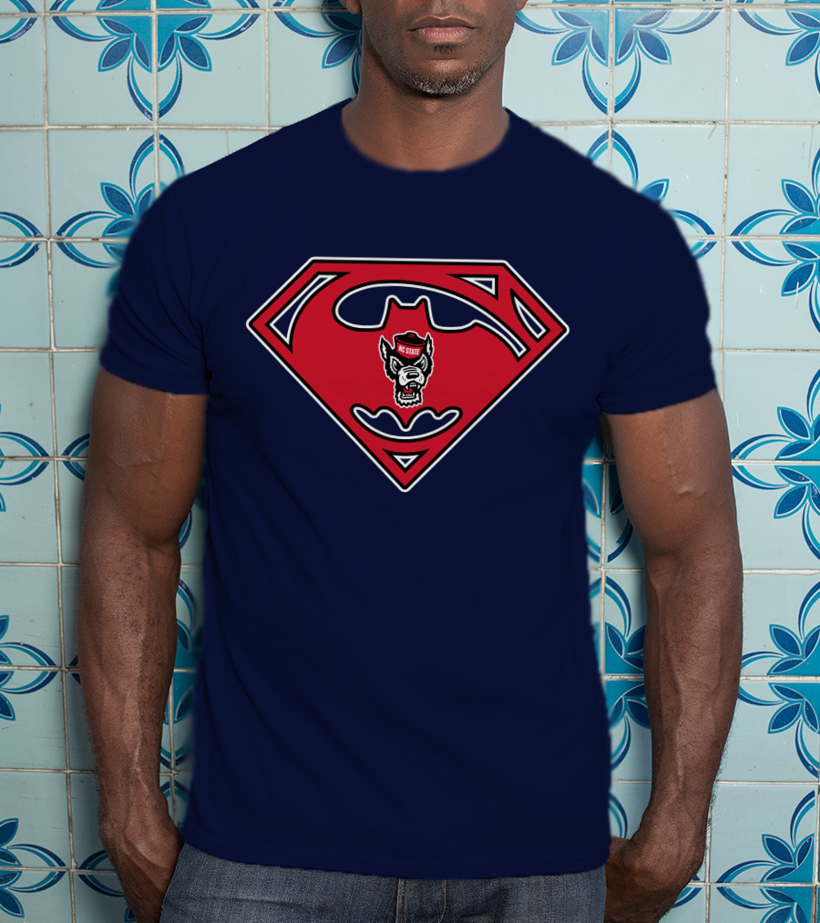 Superman Nc State Wolfpack T-Shirt