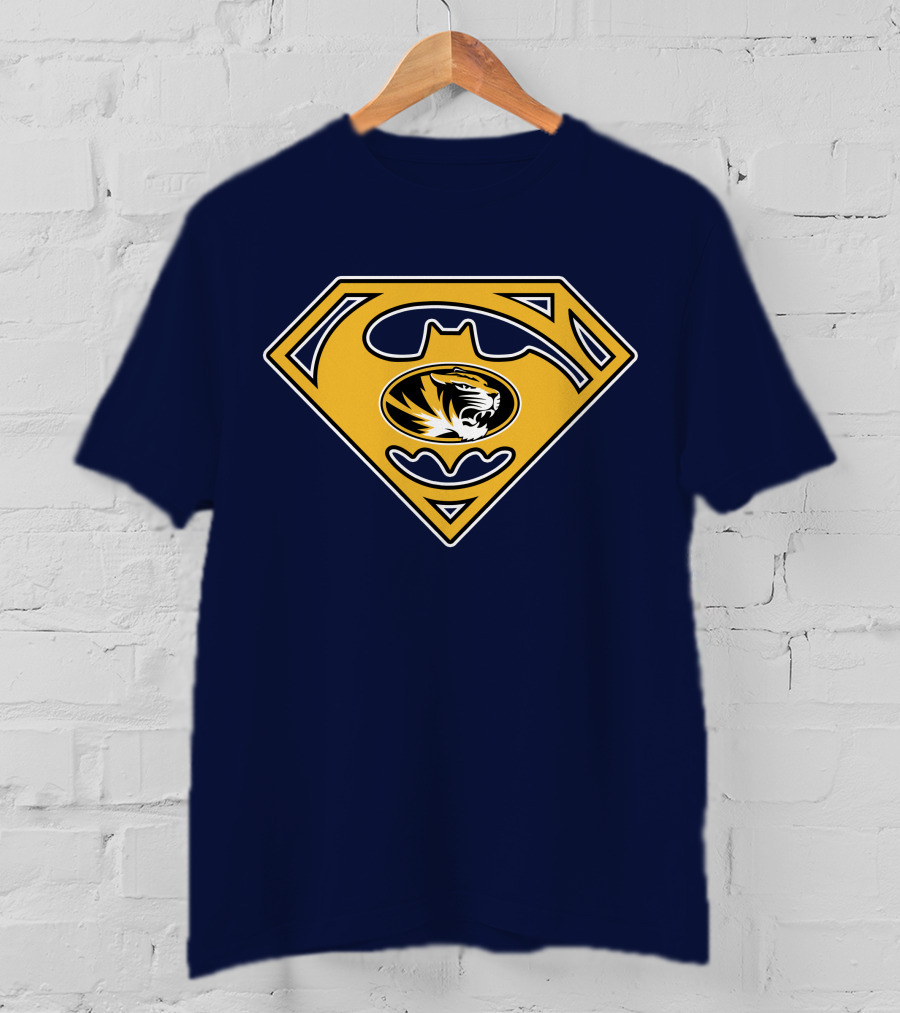 Missouri Tigers 46 Superhero Crossover T-Shirt