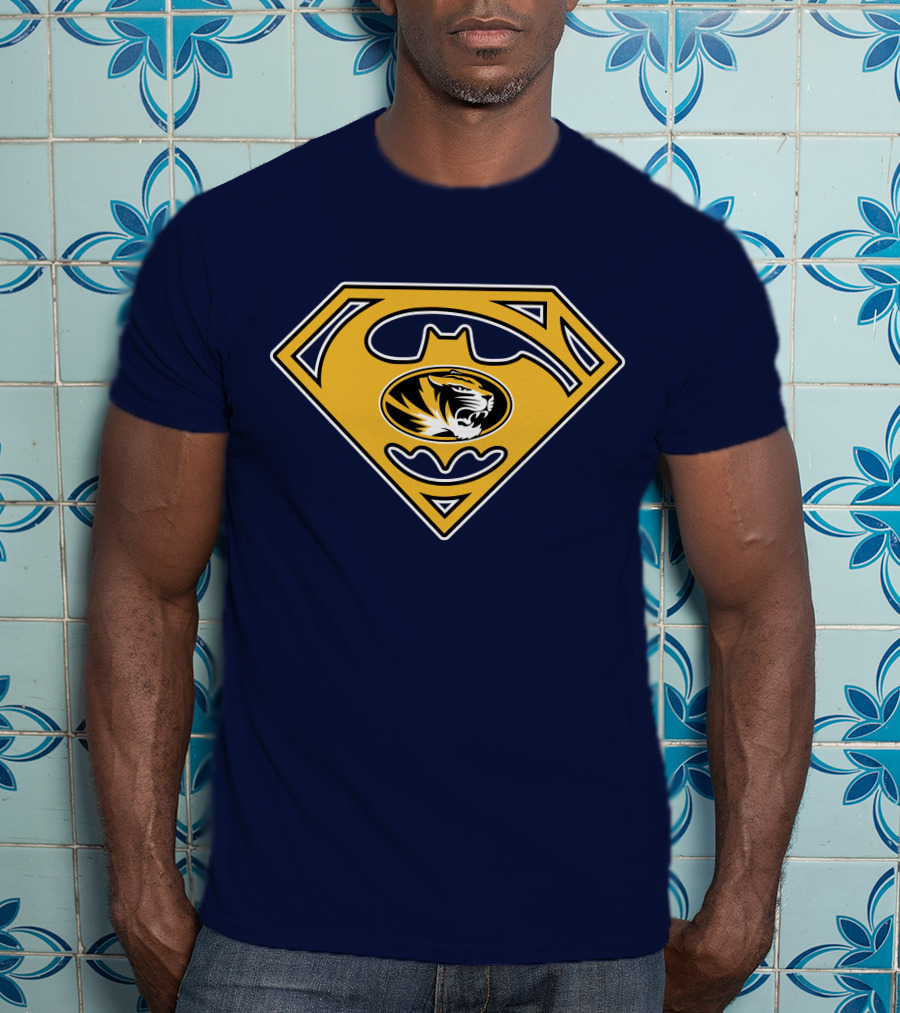 Missouri Tigers 46 Superhero Crossover T-Shirt